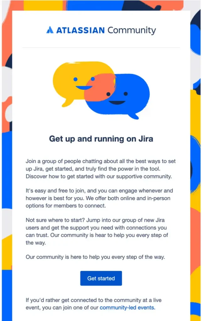 Dynamic Email Content: Atlassian